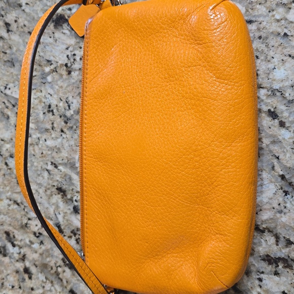 Orange COACH Wristlet - Picture 4 of 6